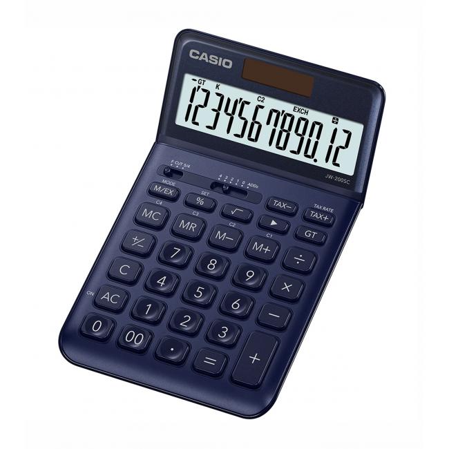 Casio JW-200SC NY Taschenrechner, dunkelblau