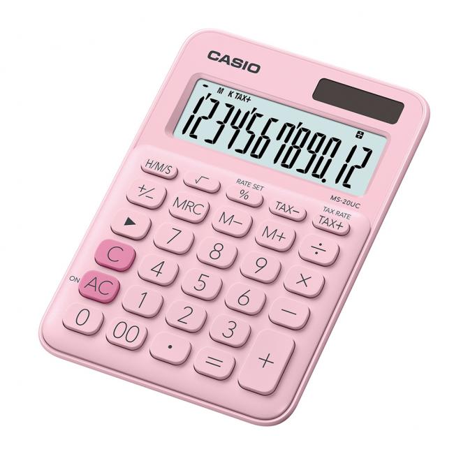 [CS013568] Casio MS-20UC Taschenrechner, pink
