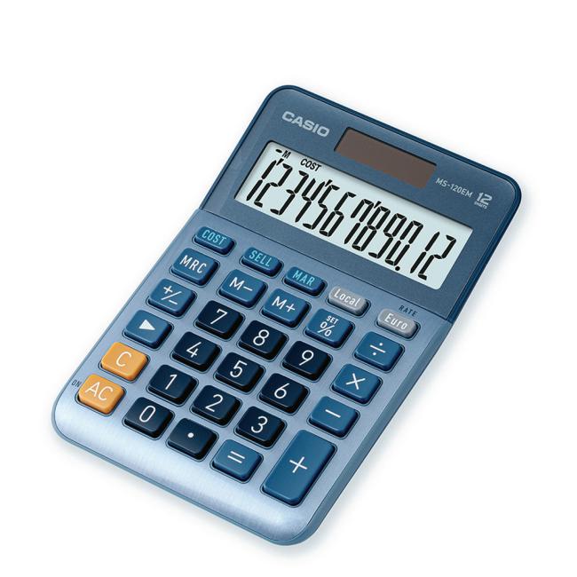 [CS120424] Casio MS-120 EM Taschenrechner