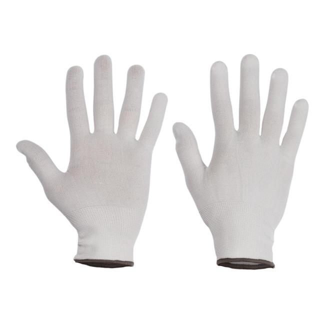 Nylonhandschuhe BOOBY, weiß, Größe 9/L