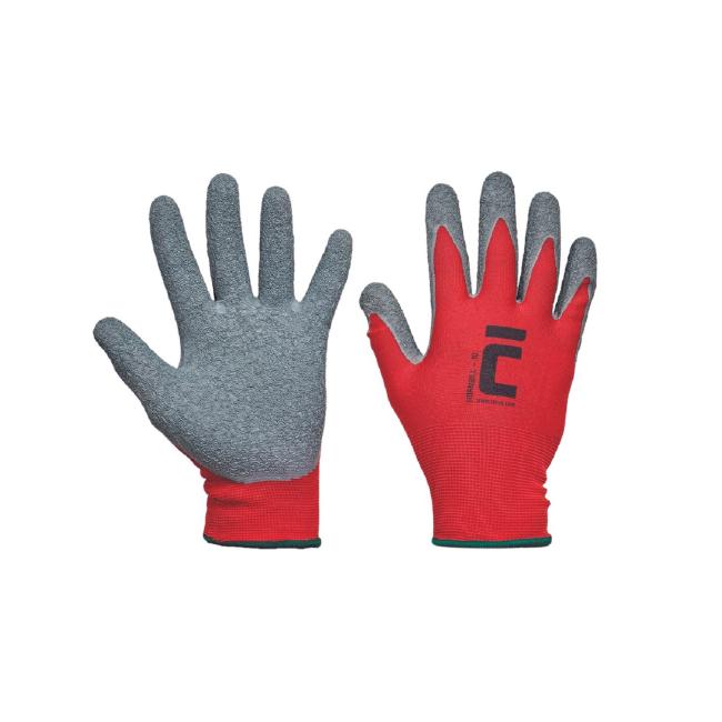 Hornbill-farbene Handschuhe, Größe 9/L