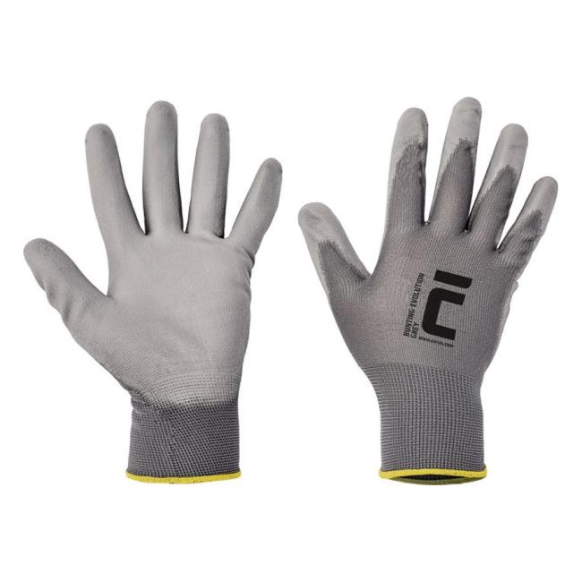Halbgetauchte Handschuhe BUNTING GREY EVOLUTION, Größe 8/M