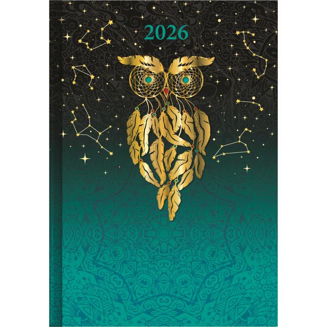 Wochenkalender A5 14,2 x 20,4 cm - ART Traumfänger 2026