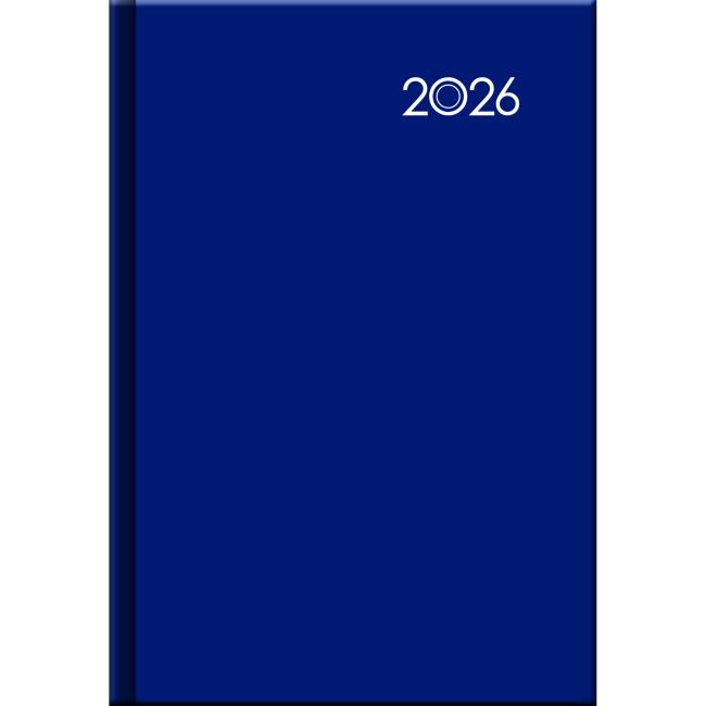 FALCON Tageskalender A5 14,2 x 20,4 cm blau 2026