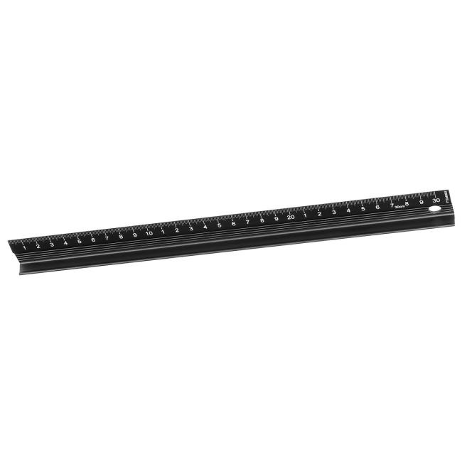 Schneidelineal DAHLE 30 cm schwarz