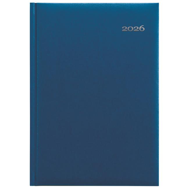Kronos Tageskalender A5 14,8 x 21 cm blau 2026