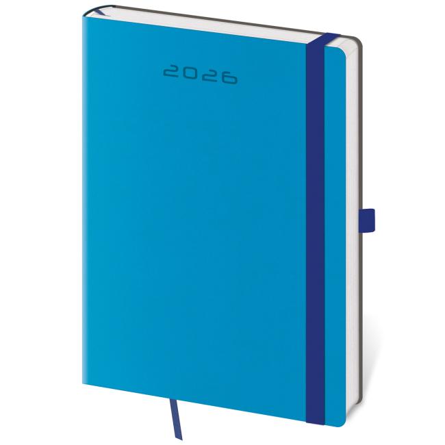 [DF422-2] Flexies Tageskalender A5 14,3x20,5cm blau 2026