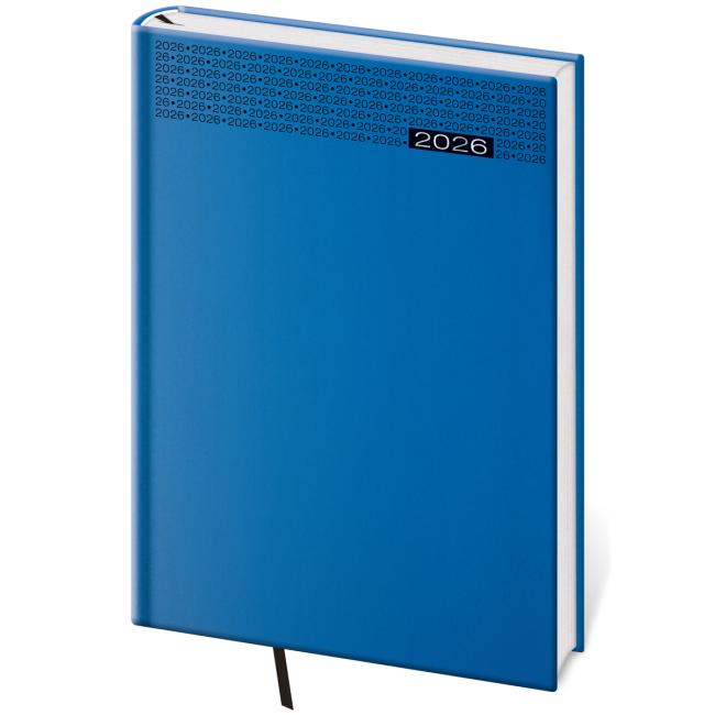Gommato Wochenkalender B5 17x24 cm blau 2026