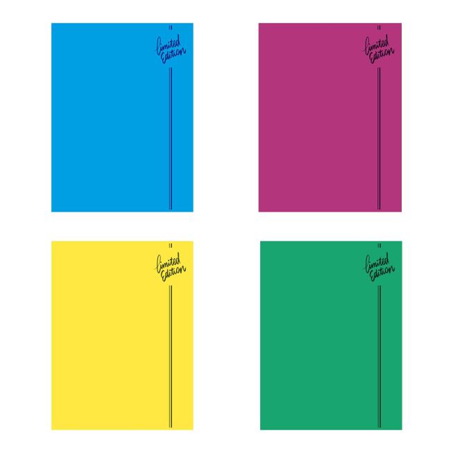 Notizbuch 564, A5, liniert, Gimboo, 70 g, verschiedene Farben