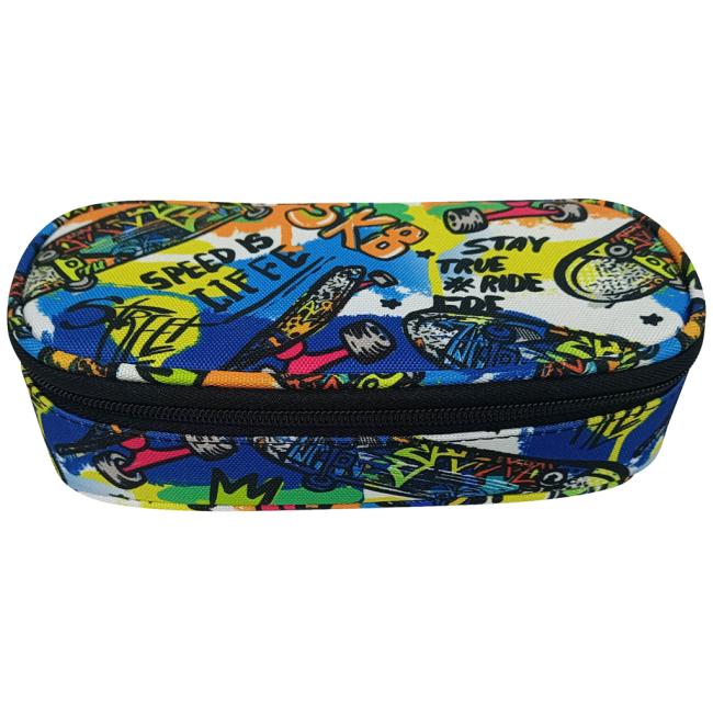 [DO131084] Kleines Federmäppchen DONAU Skater