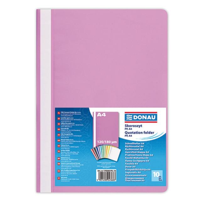 DONAU Quick Binder Pink