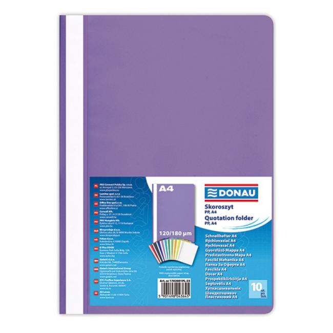 DONAU Quick Binder Lila