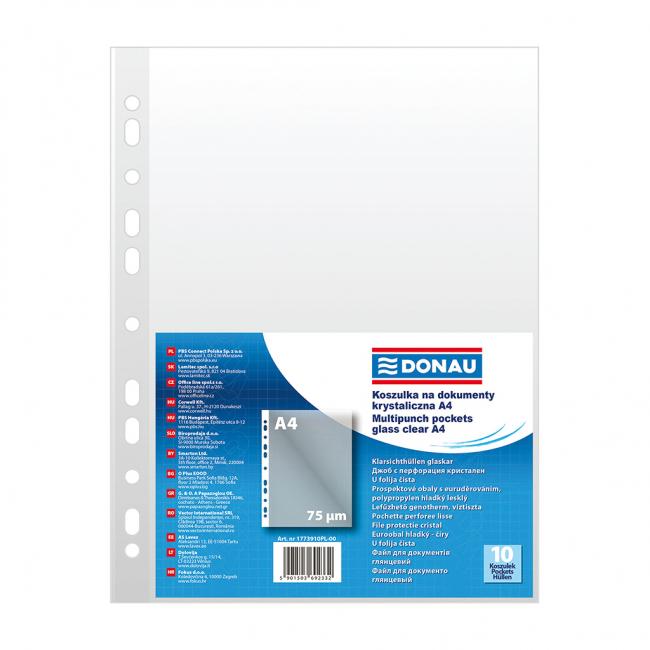 Eurocover DONAU A4 Hochglanz 75 µm, 10 Stück pro Packung