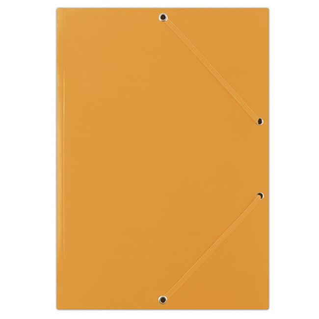 [DO206812] Glänzende Kartonverpackung mit Gummiband, DONAU orange