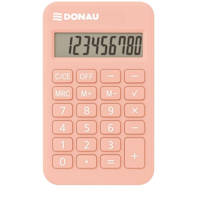[DO208212] Taschenrechner Donau Tech K-DT2082 pink