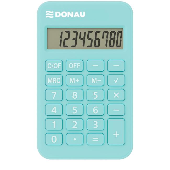 [DO208217] Taschenrechner Donau Tech K-DT2082 türkis