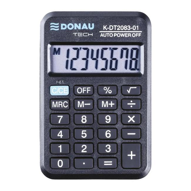 [DO208301] Taschenrechner Donau Tech K-DT2083-01 schwarz