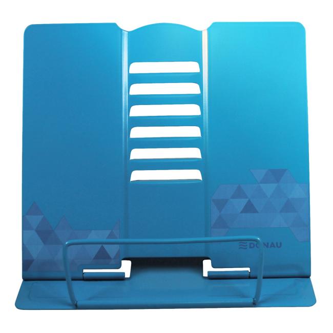 [DO210002] DONAU Metall-Buchständer, für Jugendliche, blau