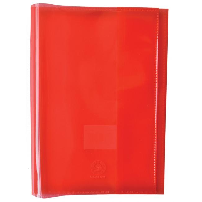 [DO228304] Gimboo Notizbuchhüllen, A5, glatt, 150 µm, rot