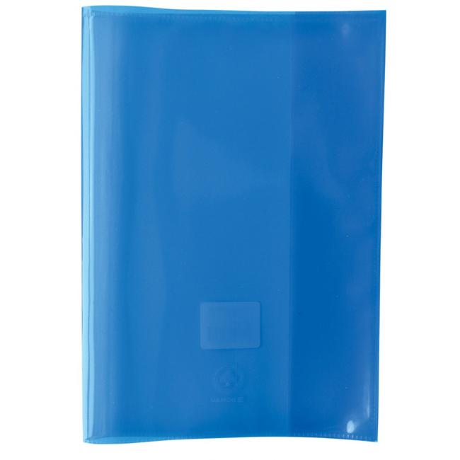 Notizbuchhüllen, Gimboo, A5, glatt, 150 µm, blau