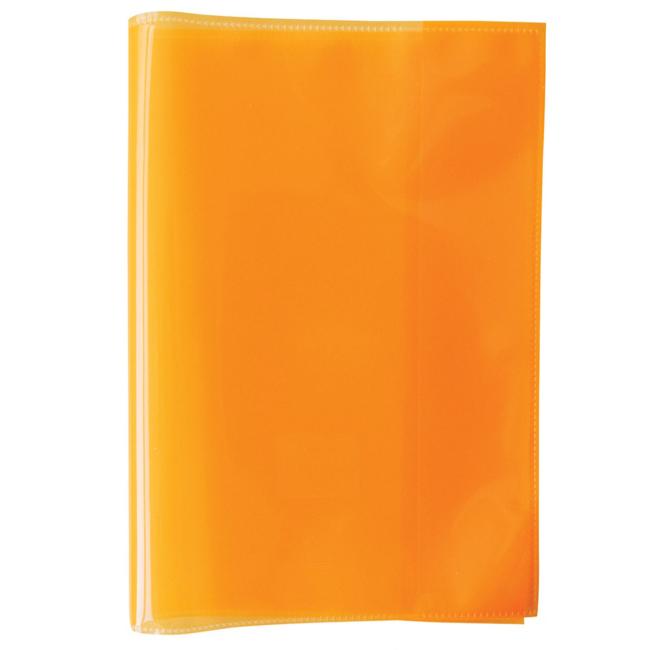Notizbuchhüllen, Gimboo, A5, glatt, 150 µm, orange