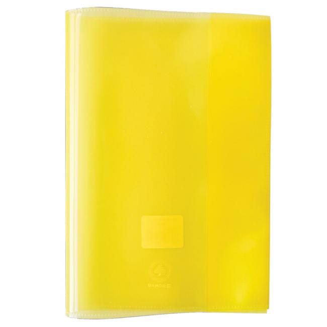 Notizbuchhüllen, Gimboo, A4, glatt, 150 µm, gelb
