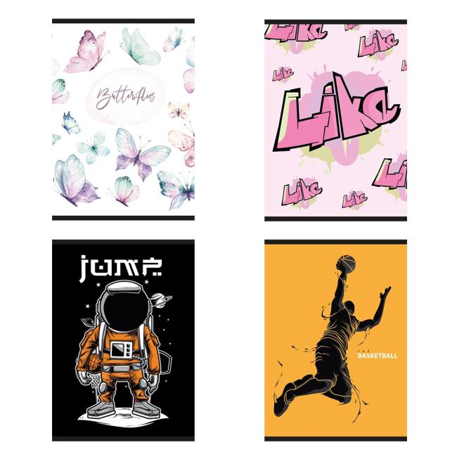 A5-Notizbuch, 32 Blatt, liniert, 70 g