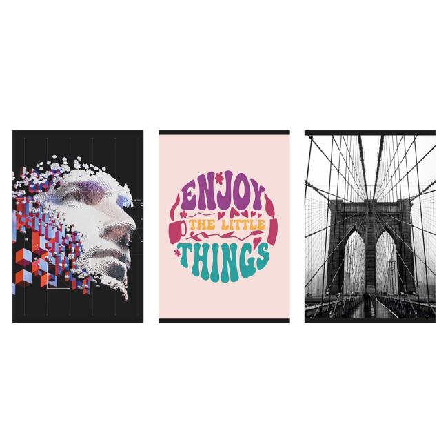 Notizbuch 464, A4, liniert, 70 g, verschiedene Motive