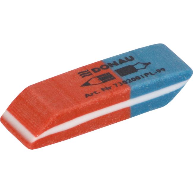 Gummi 40x14x8mm blau-rot