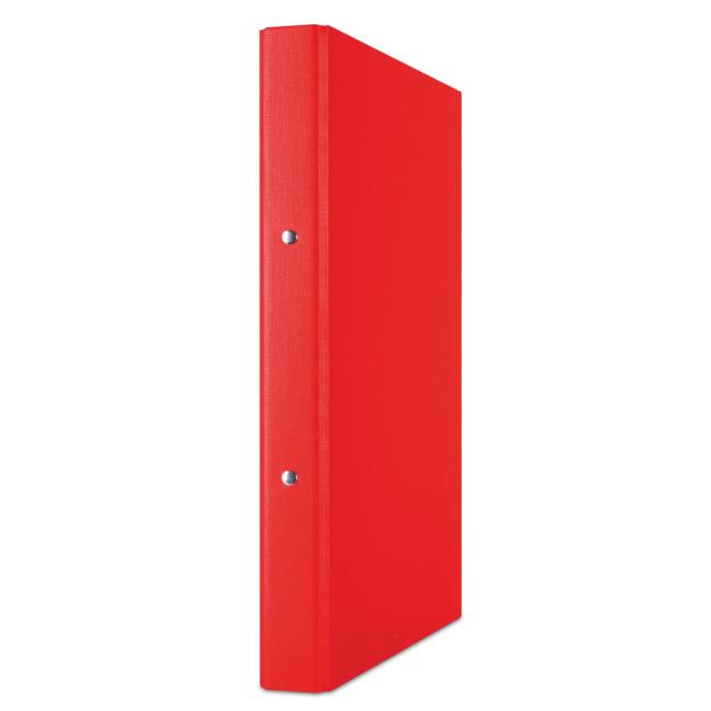 2-Ring-Ordner DONAU, Karton und Folie, A4/2R/20 mm, rot