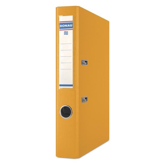 [DO395012] Hebelordner DONAU Master, Karton und Folie, A4/50 mm, orange