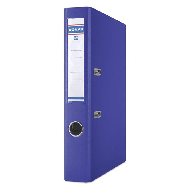 [DO395017] Hebelordner DONAU Master, Karton und Folie, A4/50 mm, blau