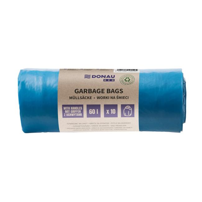 DONAU ECO 60 l, 30 µm, 10 Stück, blau
