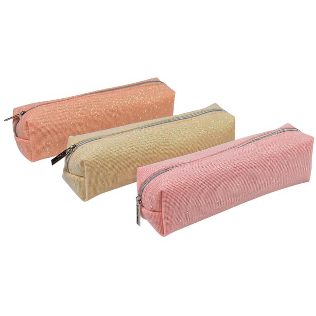 DONAU Glitzer-Stifteetui, Farbmix