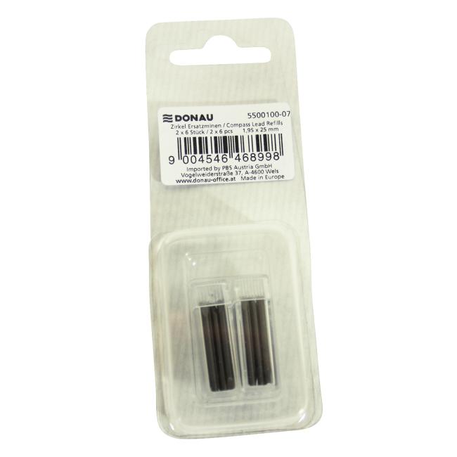 [DO510007] Ersatzstifte für Zirkel DONAU 2x6 Stück