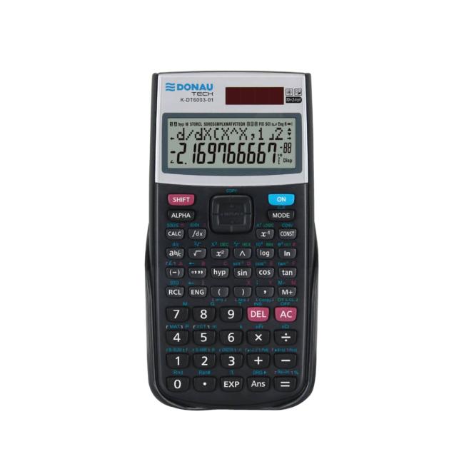 Donau Tech K-DT6003-01 wissenschaftlicher Taschenrechner schwarz