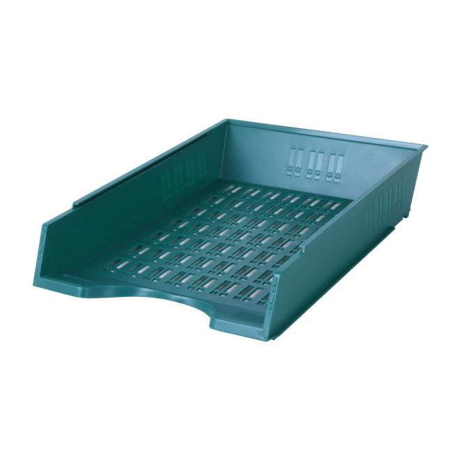 [DO747006] Geripptes grünes Tablett