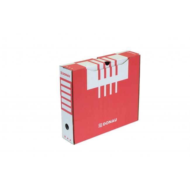 Archivbox DONAU 80mm rot