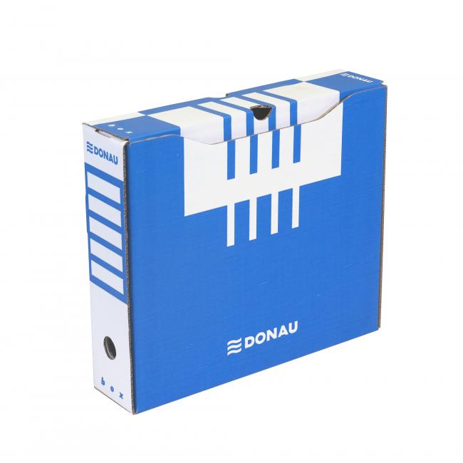 [DO766010] Archivbox DONAU 80mm blau