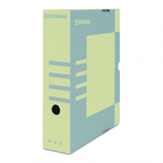 [DO766030] Archivbox DONAU 80mm braun