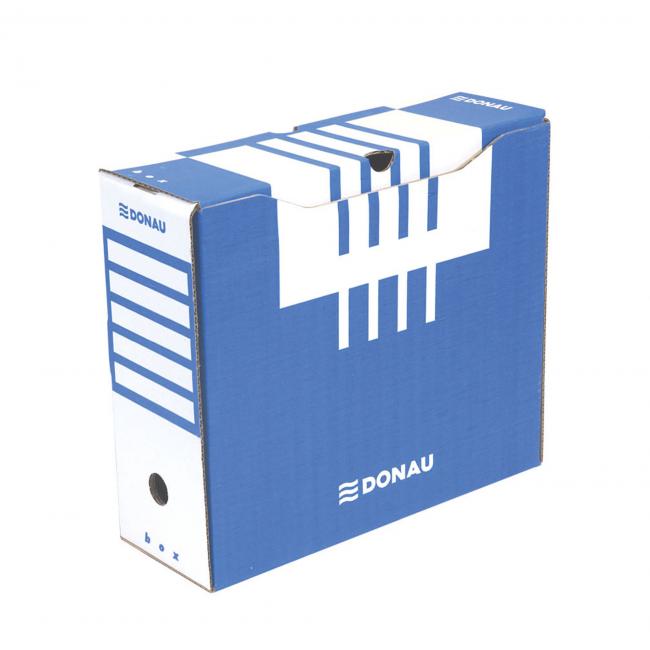 [DO766210] Archivbox DONAU 120mm blau
