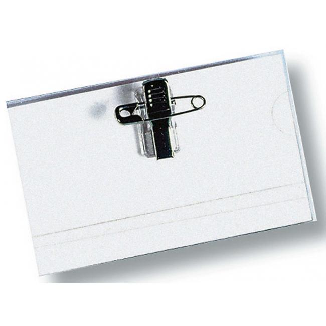 [DO834800] Etikettenclip + Nadel DANUBE 90x57mm 50 Stück