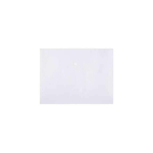 [DO854400] A4-Kunststoffmappe mit Druckknopf, transparent