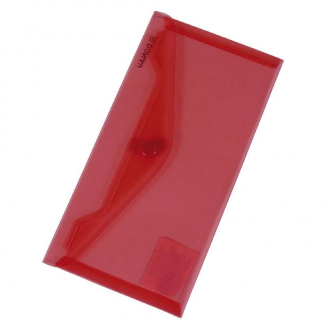 [DO854804] Kunststoffhülle DL mit Nieten DONAU rot