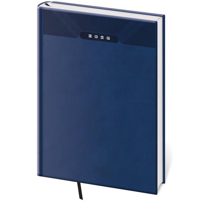 Kalenderdruck klassisch wöchentlich B5 17x24cm blau 2026