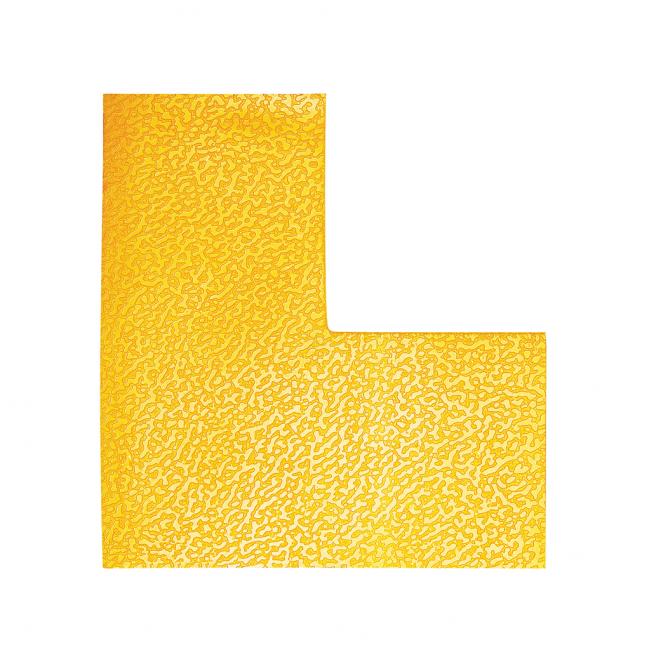Bodenmarkierung „L“, gelb, 10 Stück