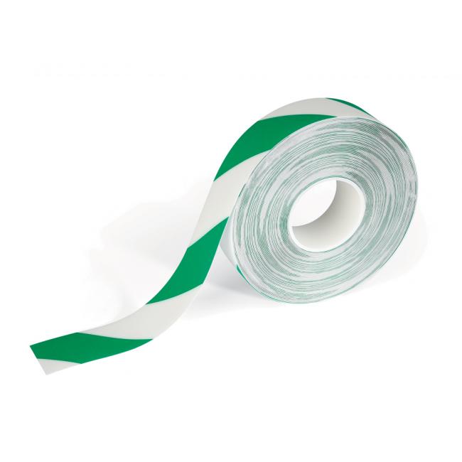 [DU172631] Markierungsband DURALINE STRONG 2 COLOUR grün-weiß 50 mm x 30 m