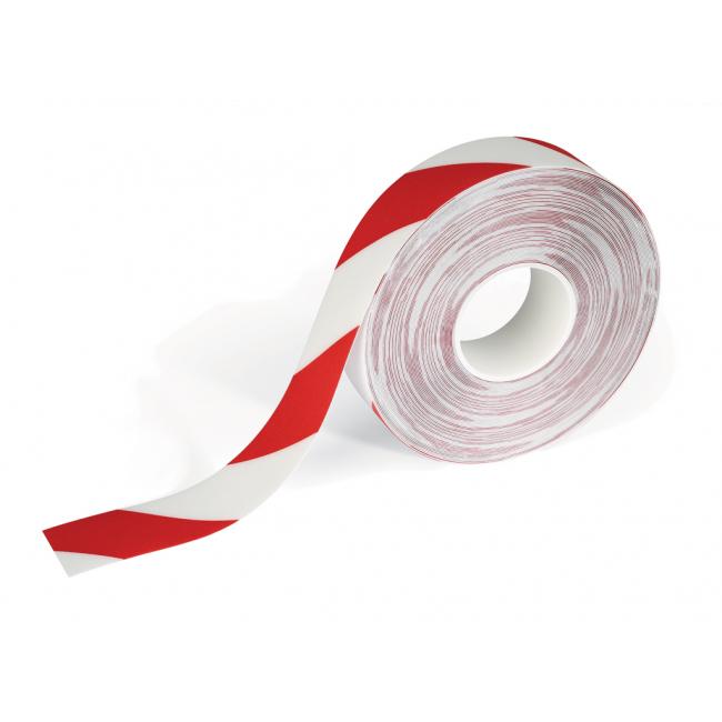 [DU172632] Markierungsband DURALINE STRONG 2 FARBE weiß-rot 50 mm x 30 m