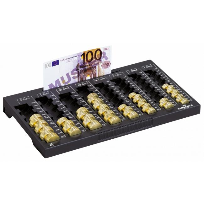 [DU178058] Münzfach aus strapazierfähigem Euroboard, Größe L 324 x 34 x 190 mm