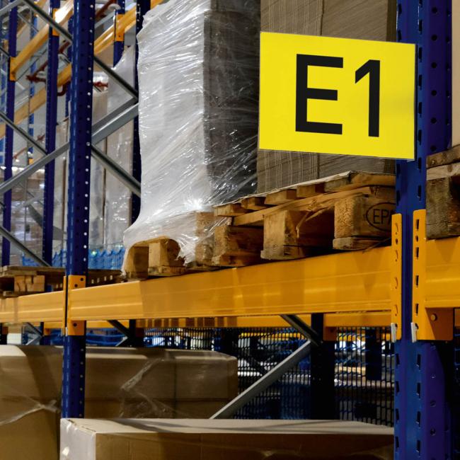 [DU187519] Magnetische Gangmarkierung A4, Querformat, transparent